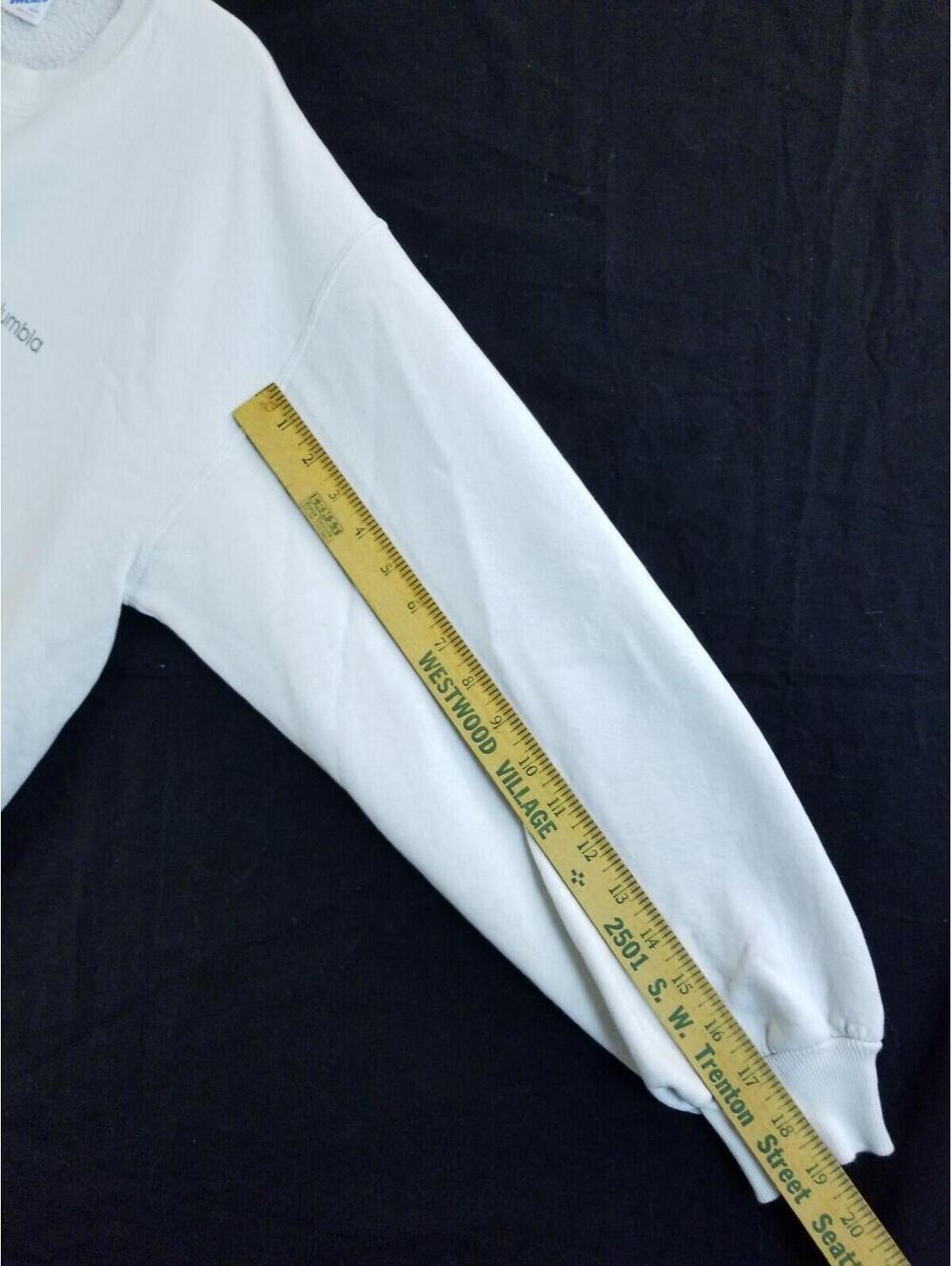 VTG Mozart Head Columbia River Music FESTIVAL 91 Concert White L Sweatshirt - Picture 9 of 10